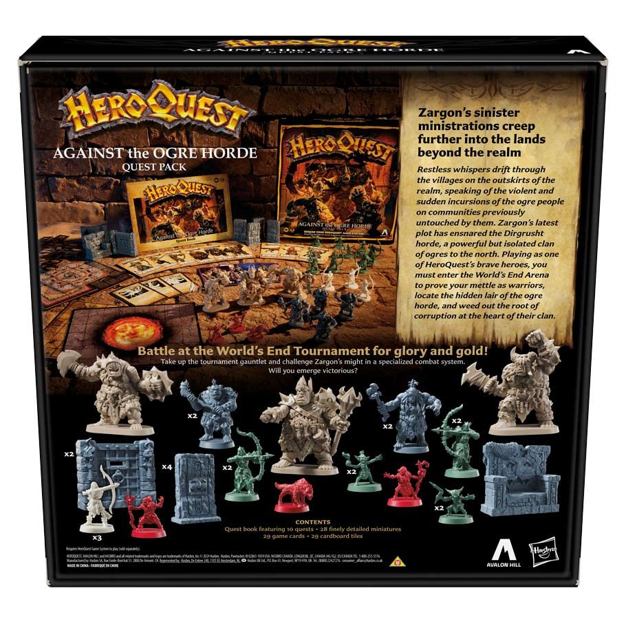 HeroQuest : Against the Ogre Horde - Quest Pack Expansion
